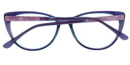 Thelma Cat Eye Purple Glasses5