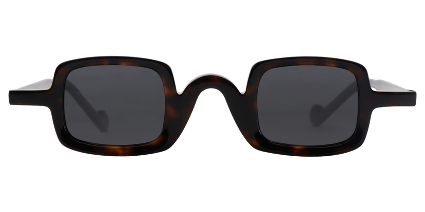 Alina Rectangle Tortoise Sunglasses