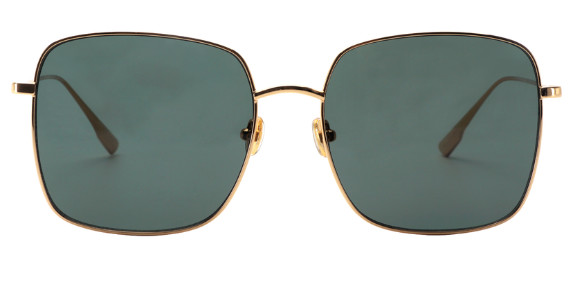 Simona Square Gold Sunglasses