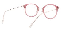 Fiona Round Pink Glasses5