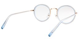 Tracy Round Light Blue Glasses5