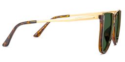 Noor Geometric Tortoise Sunglasses3