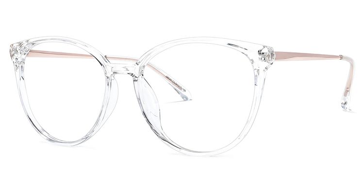Omar Cateye Clear Glasses
