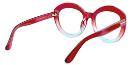 Camilla Cateye Red Glasses5