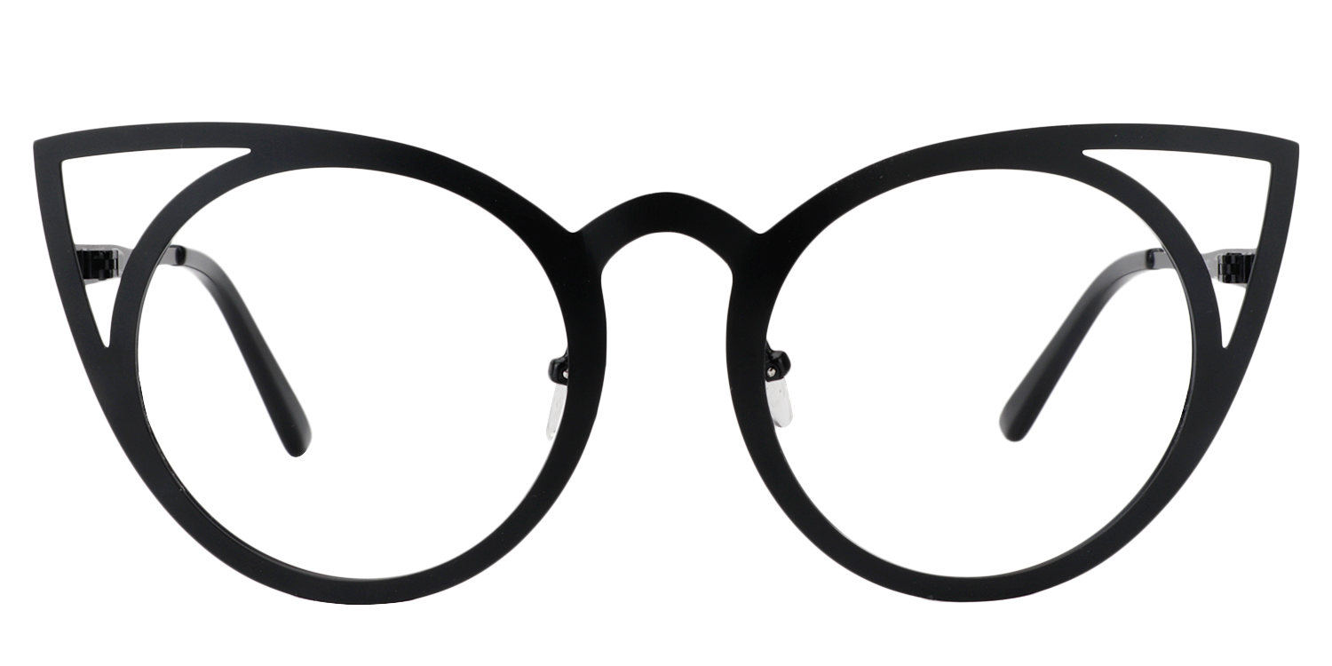 Cat-eye Black Glasses | Zeelool Glasses0