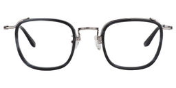 Beacher Square Black Glasses0