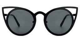 Atwood Cat-eye Black Sunglasses0