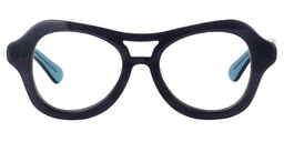 Alcuin Aviator Dark Blue Glasses0