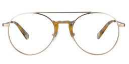 Morgan Aviator Gold Glasses0