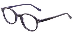 Vanessa Round Purple Glasses 2