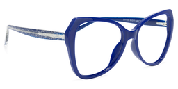 Eleanora Butterfly Blue Glasses2