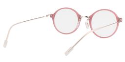 Olga Round Pink Glasses5