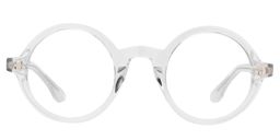 Gill Round White Glasses0