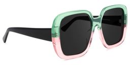 Nikolas Square Green Sunglasses2