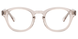 Caprice Round Flesh-Pink Glasses0