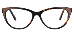 Carmen Cat eye Tortoise Glasses0
