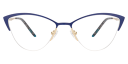 Celina Cat Eye Blue Glasses0