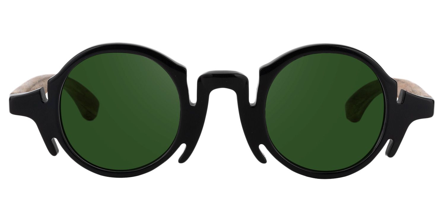 Round Black Glasses | Zeelool Glasses12