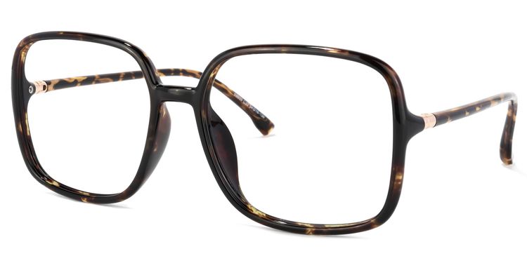 Quinten Square Tortoise Glasses