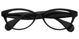 Saysah Cat Eye Black Glasses1