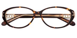 Evelyn Oval Glasses 1
