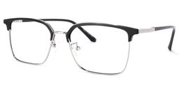 Quiller Rectangle Black Glasses1