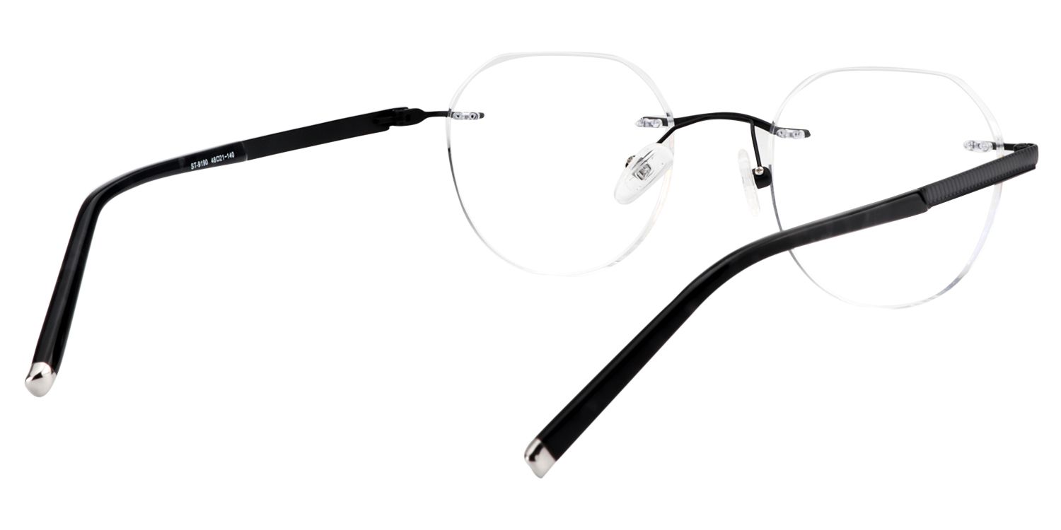 Round Black Glasses | Zeelool Glasses5