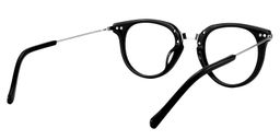 Martin Round Black Glasses5