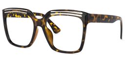 Rylan Square Tortoise Glasses1