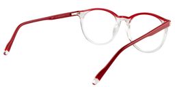 Fanny Round Red Glasses5