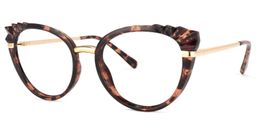 River Cateye Tortoise Glasses1