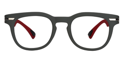 Alan Round Gray Glasses0