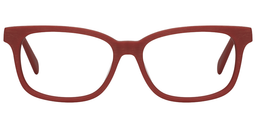 Enid Rectangle Red Glasses0