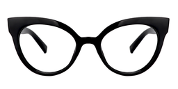 Miya Cateye Black Glasses0
