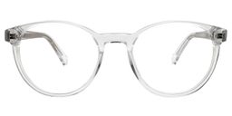 Andrew Round Clear Glasses0