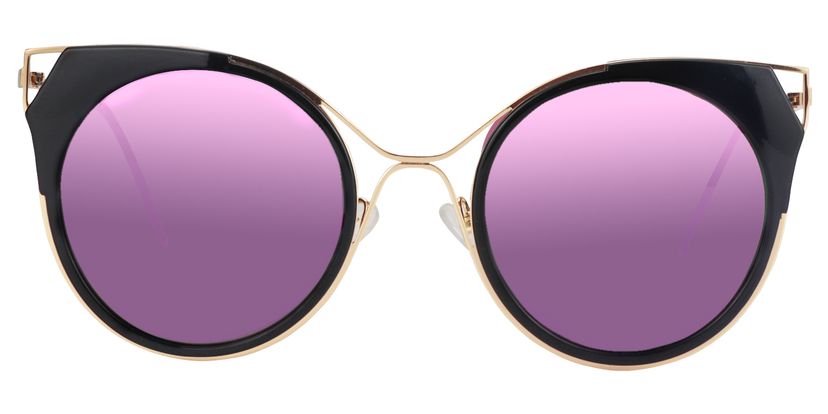 Sara Cat-eye Black Sunglasses