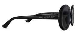 Elinor Oval Black Sunglasses3