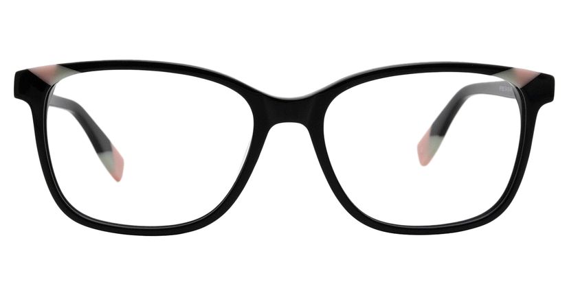 Brandon Square Black Glasses