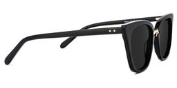 Tallulah Cat Eye Black Sunglasses 3