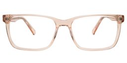Sicily Rectangle Beige/Clear Glasses0