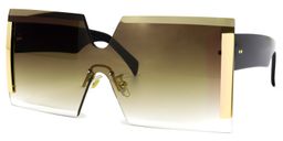 Shannon Square Brown Sunglasses1