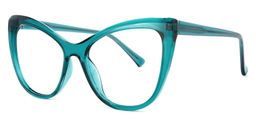 Shelby Cateye Blue Glasses1