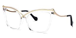Winston Clear Butterfly Glasses1