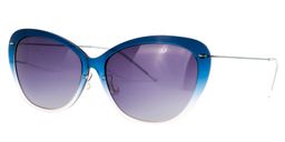  Abraham Cat-eye Blue Sunglasses3