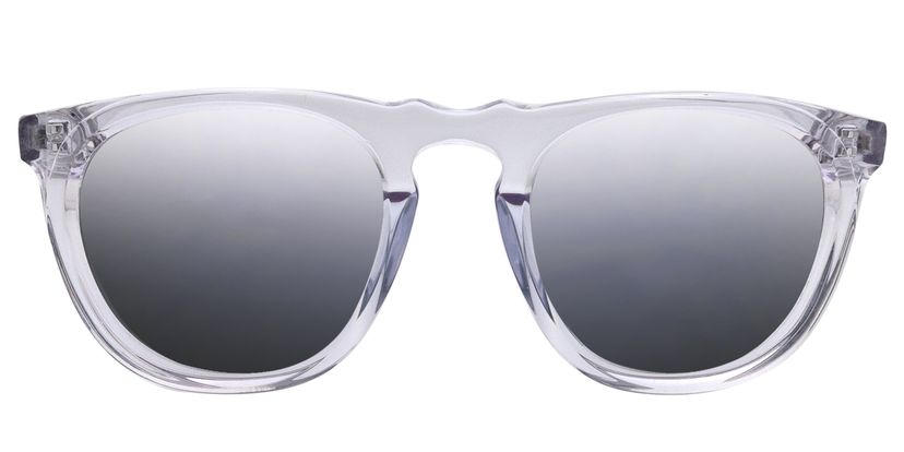 Ahab Round Clear Sunglasses