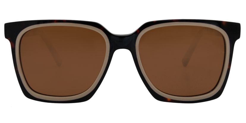 Akbar Square Tortoise Sunglasses