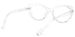 Warren Cateye Clear Glasses4