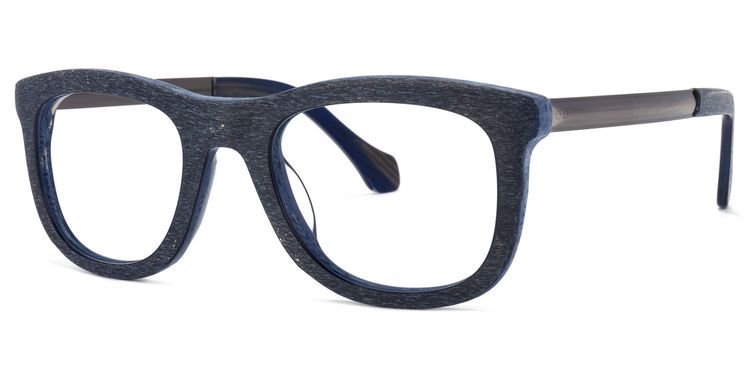 Wiley Square Dark-Gray Glasses