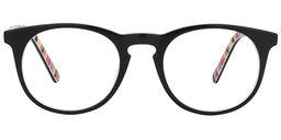 Alma Cat Eye Black Glasses0