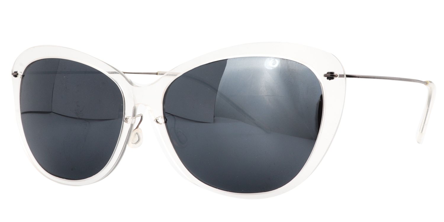 Cat-eye Clear Sunglasses | Zeelool Sunglasses3